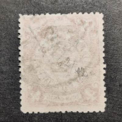 洪涛臻品批发群 精选邮票限时拍卖第1108期  1901年伦敦版大清蟠龙邮票 棕色4分， 1904.8.2梧州小圆戳，无薄无裂一流品相！  菲拉尔设计雕刻,伦敦华德路父子公司印制,所用太极图纸由上海海关造册处供应,有厚纸及薄纸,厚纸上的水印不清楚,很难分辨,水印纸用完后,改用无水印纸,无水印纸也有厚薄之分,买家自行分辨捡漏