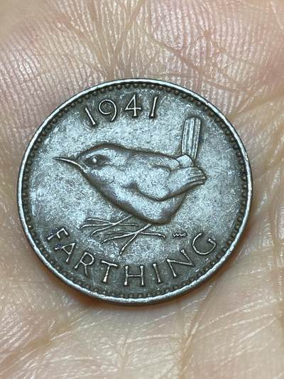 2025年第八十九场(总第一百一十五场）外国好品散币(免佣金) - 英国🇬🇧1941年1法新(乔治六世第一版)