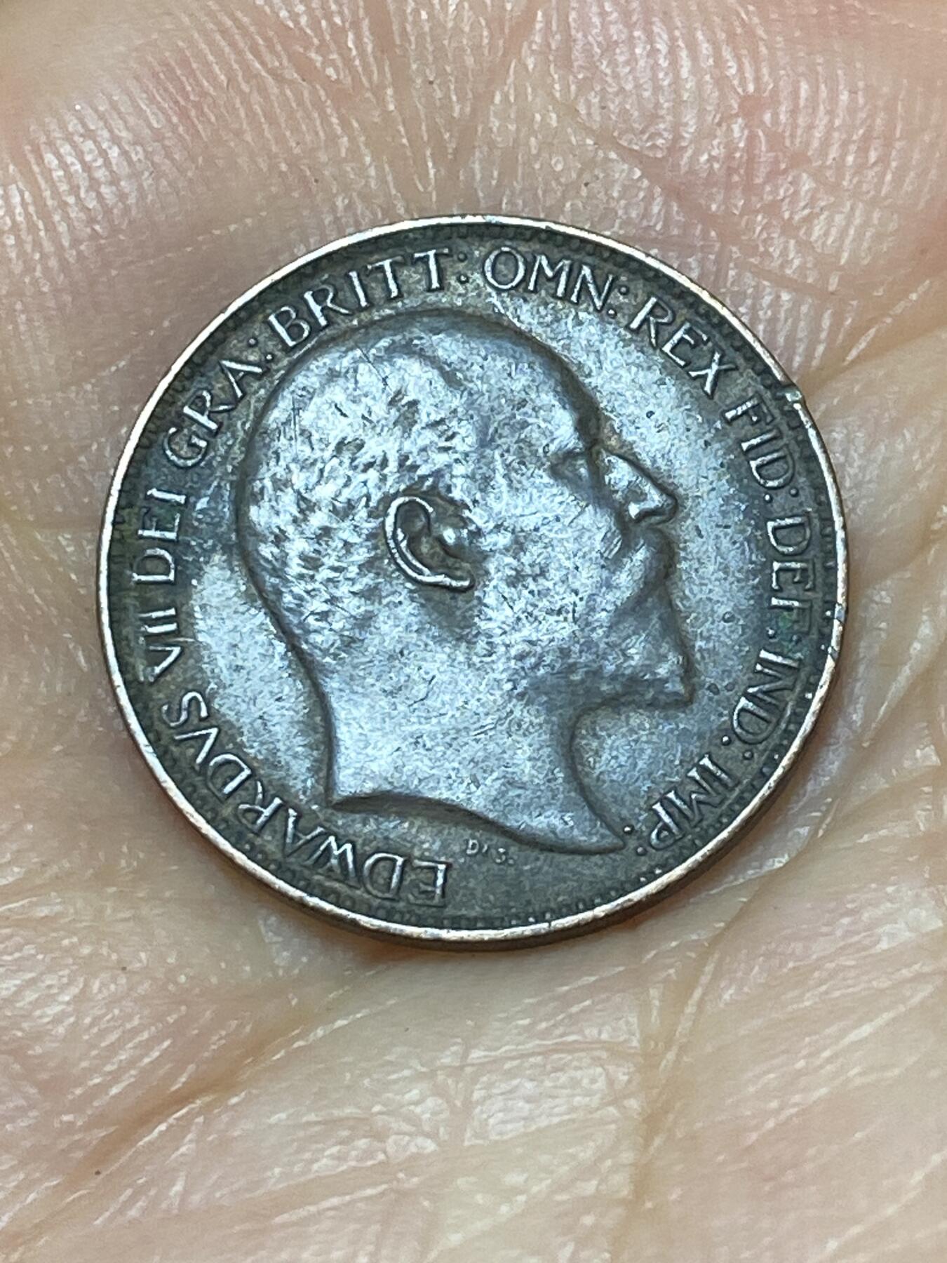 2025年第八十九场(总第一百一十五场）外国好品散币(免佣金) 少见好品–英国🇬🇧1902年1法新(爱德华七世加冕年，首发年)