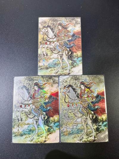 NO.9期 周末去哪爽？金牌大拍场！一站式配齐，方便凑单！（周6晚6点半截拍，卖家送拍0抽成！） - 莹彩意 扈三娘 普卡/烫金彩雕/烫金粗闪(3张）
