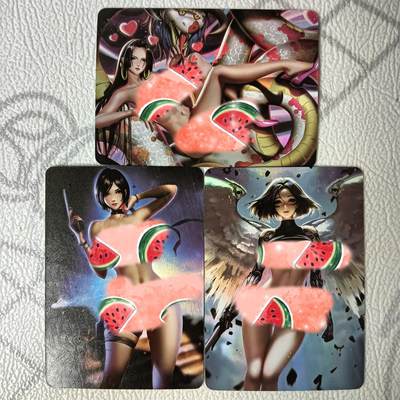 花开卡拍第38期（9月14号周日截拍，品控勿拍!!!拍品不寄存，运费5元，自制卡难免瑕疵，可能存在轻微撞角爆边等出厂瑕疵，品控介意勿拍！） - 艺术卡 3张 彩闪