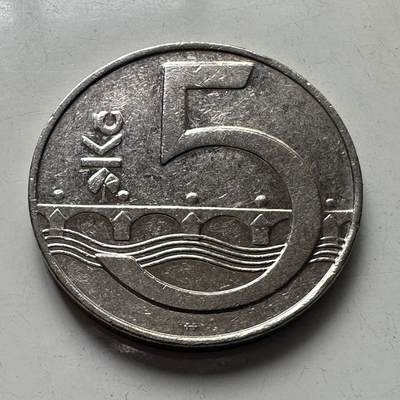 🌹外币初藏🌹🐯2025年第101场  每周二四六晚8️⃣点 接代拍 - 捷克1993年五克朗