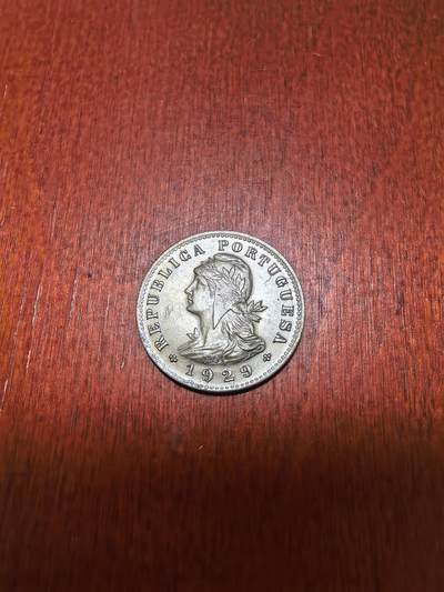 长老汇蛇年精选第四十五场拍卖 - 1929圣多美20分铜镍币，克书75美金（2），未流通品