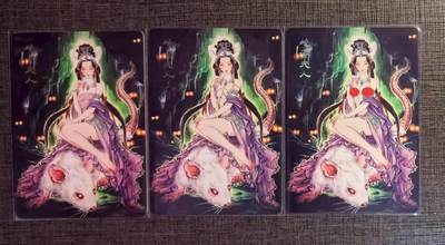 出坑！出坑！各家卡牌持续出坑！！！ - 燎原彤仙地涌夫人普卡一对+艺术版