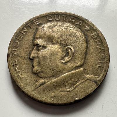 🌹外币初藏🌹🐯2025年第101场  每周二四六晚8️⃣点 接代拍 - 巴西1953年50分