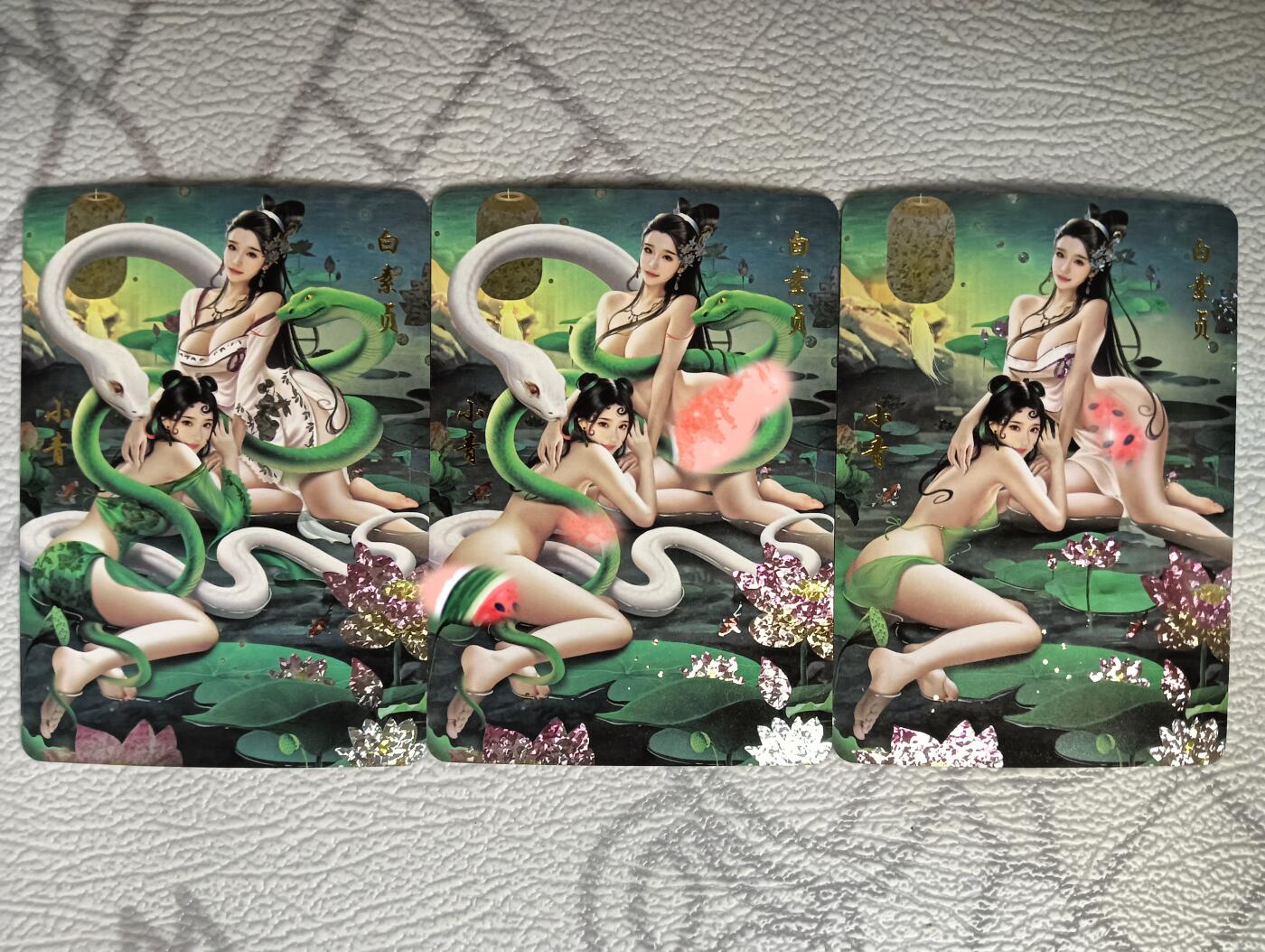 花开卡拍第38期（9月14号周日截拍，品控勿拍!!!拍品不寄存，运费5元，自制卡难免瑕疵，可能存在轻微撞角爆边等出厂瑕疵，品控介意勿拍！）