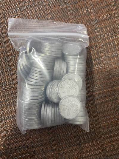 江南站04场纸币杂项 - 菊花一角100枚