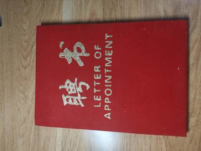 新时代收藏徽章红藏拍卖(第二十六场)  徽章纸品证书杂项 - 1元秒杀 自治区民政厅聘书 尺寸很大