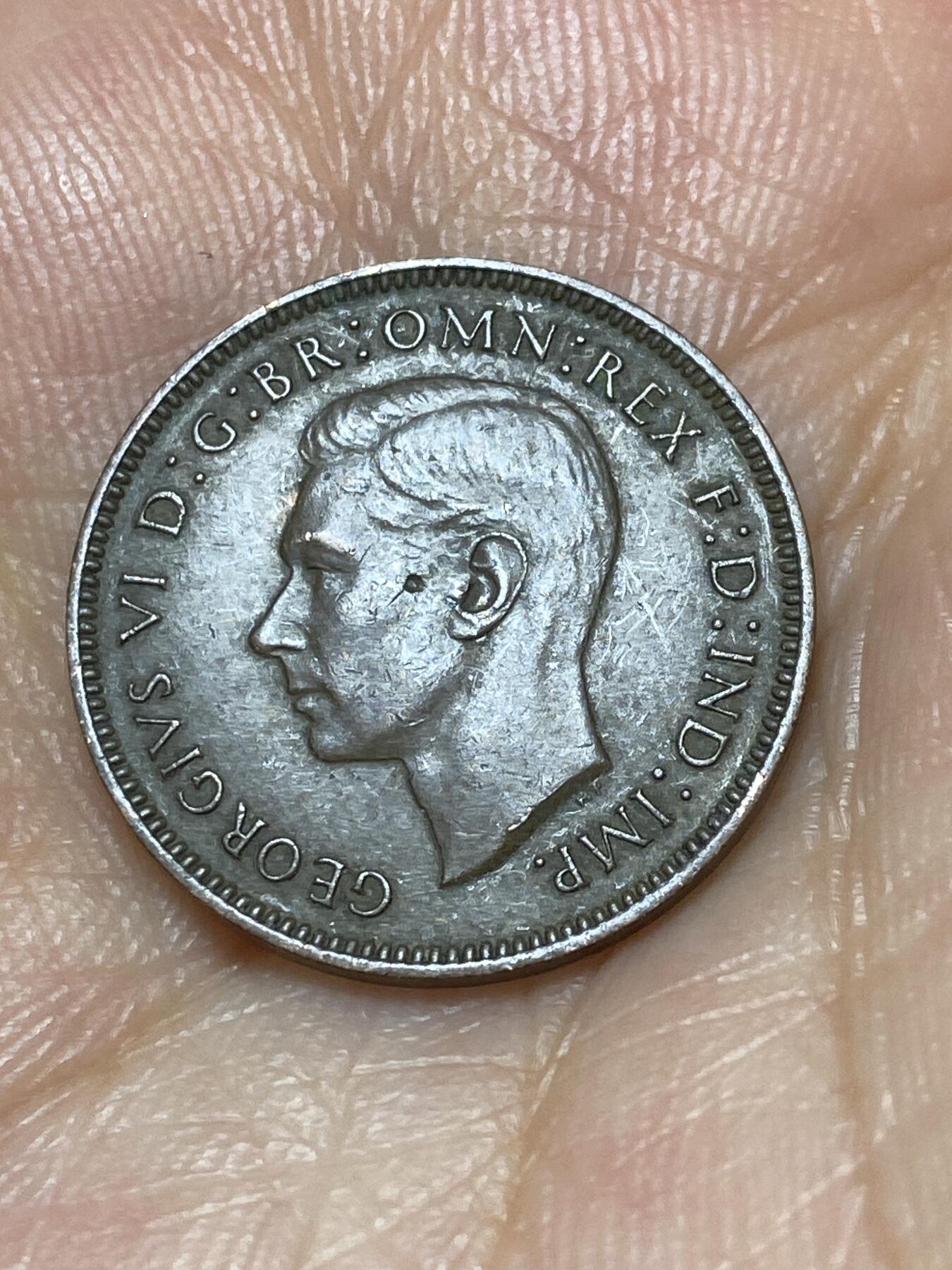 2025年第八十九场(总第一百一十五场）外国好品散币(免佣金) 英国🇬🇧1941年1法新(乔治六世第一版)