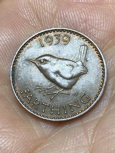 2025年第八十九场(总第一百一十五场）外国好品散币(免佣金) - 英国🇬🇧1939年1法新(乔治六世第一版)