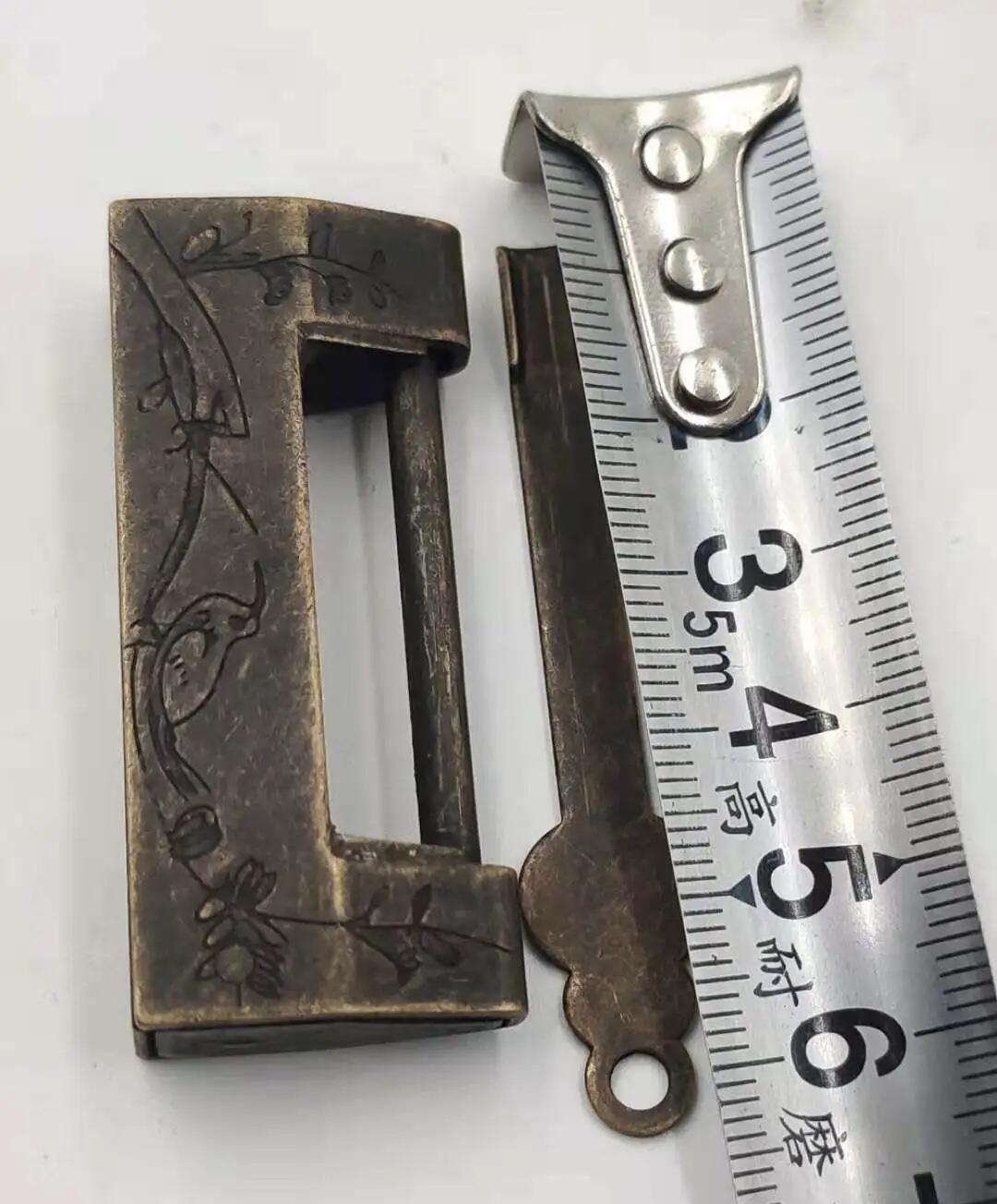 江南站04场纸币杂项 老铜锁带钥匙