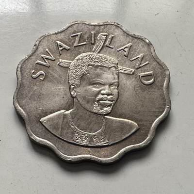 🌹外币初藏🌹🐯2025年第101场  每周二四六晚8️⃣点 接代拍 - 斯威士兰1999年五分