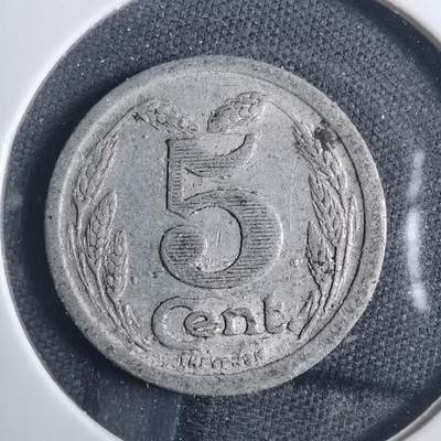 沼泽如烟--第838场 - 法国1921年紧急代币5分
