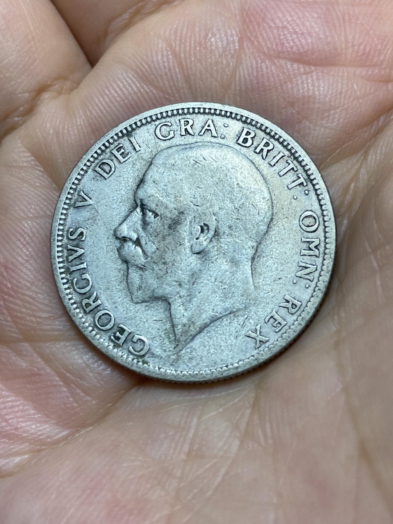 2025年第九十场(总第一百一十六场）外国好品散币(免佣金) 英国🇬🇧1929年1弗罗林银币(乔治五世第三版，500银)