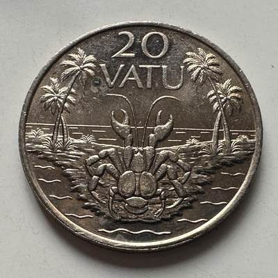 🌹外币初藏🌹🐯2025年第101场  每周二四六晚8️⃣点 接代拍 - 瓦努阿图1983年20瓦图