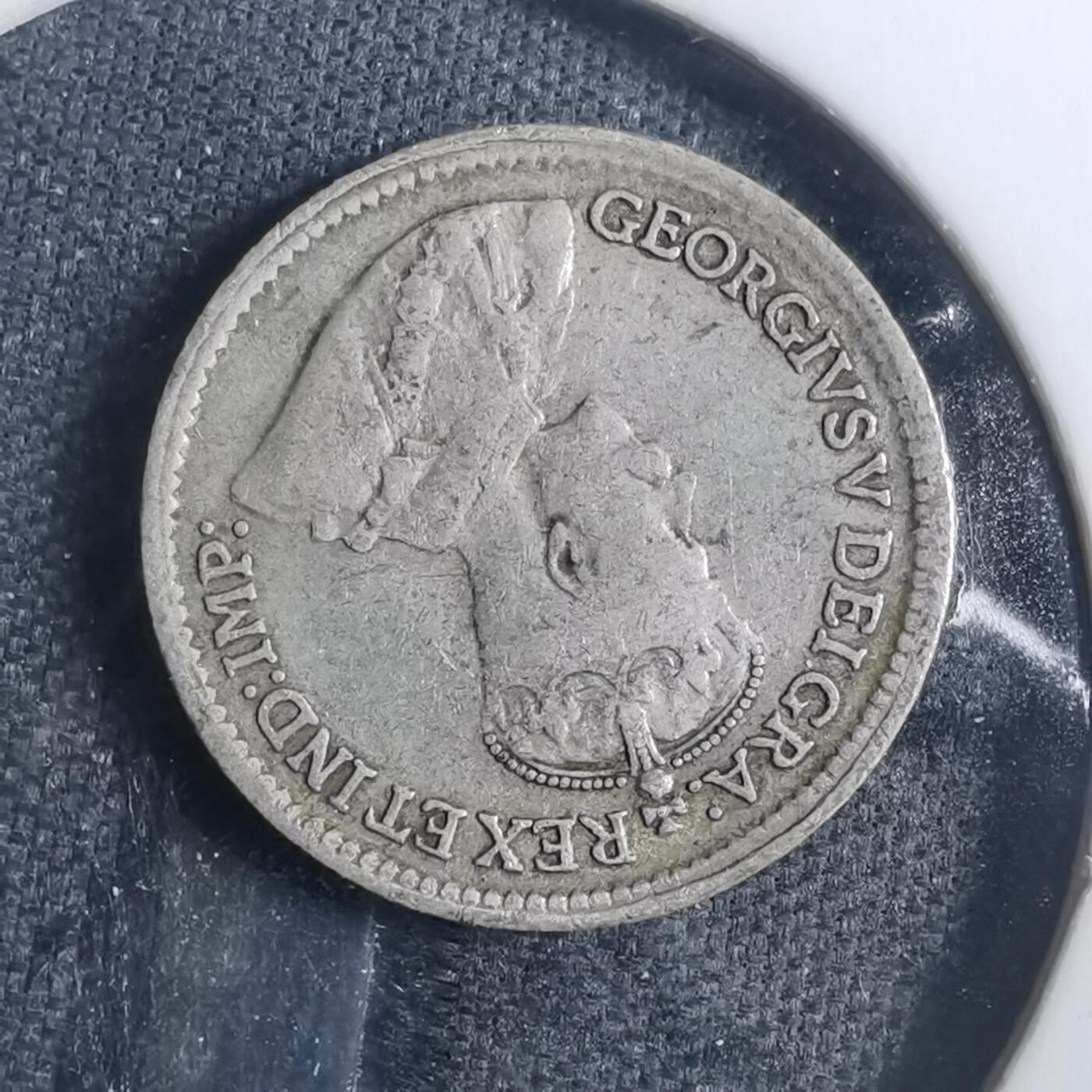沼泽如烟--第838场 加拿大1919年五分银币