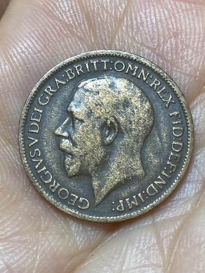 2025年第八十九场(总第一百一十五场）外国好品散币(免佣金) - 英国🇬🇧1920年1法新(乔治五世第二版)