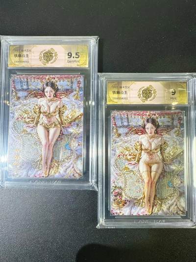 NO.9期 周末去哪爽？金牌大拍场！一站式配齐，方便凑单！（周6晚6点半截拍，卖家送拍0抽成！） - 焱卡 妖姬传人间传 刷子 铁扇公主 双服饰普卡一对 9.5+9分