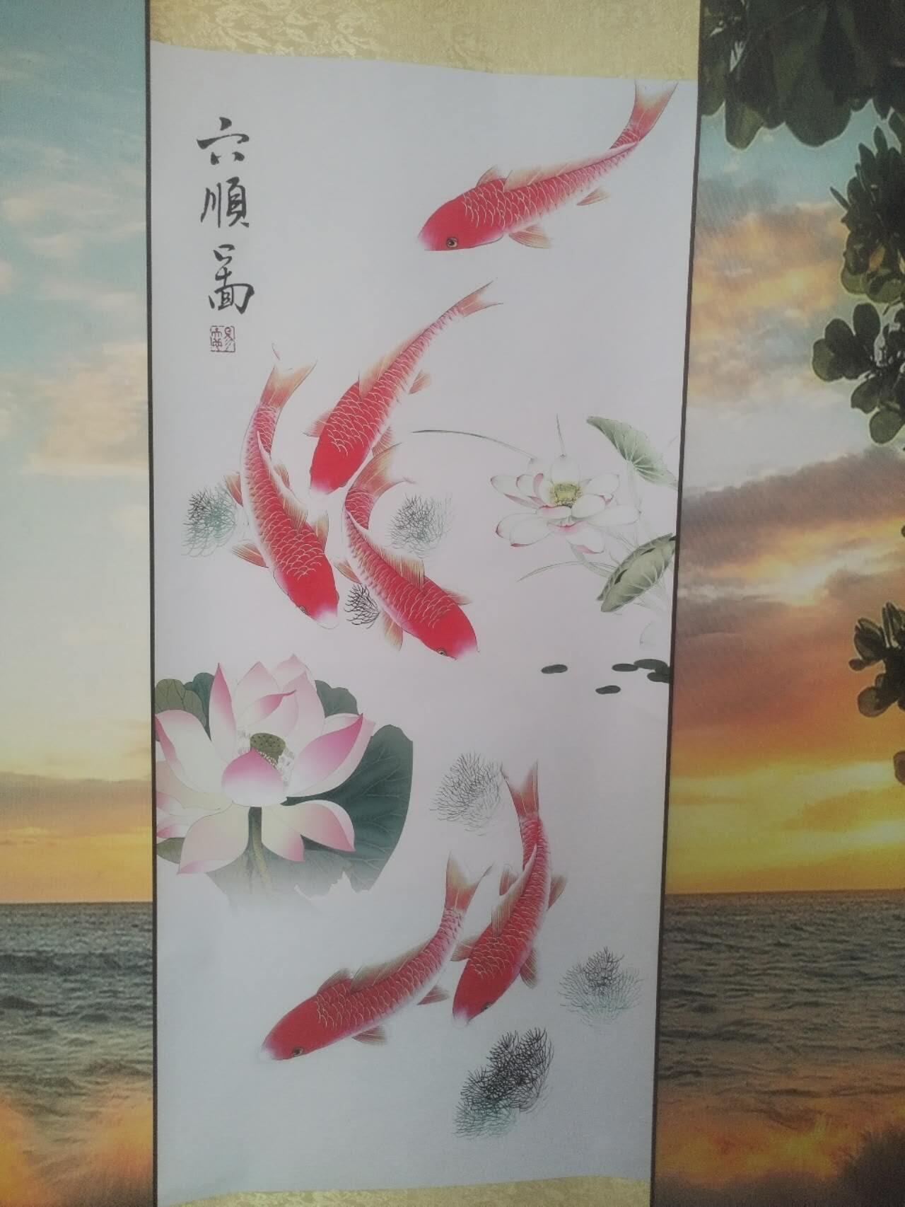 综合 六顺图。130 —45cm。
