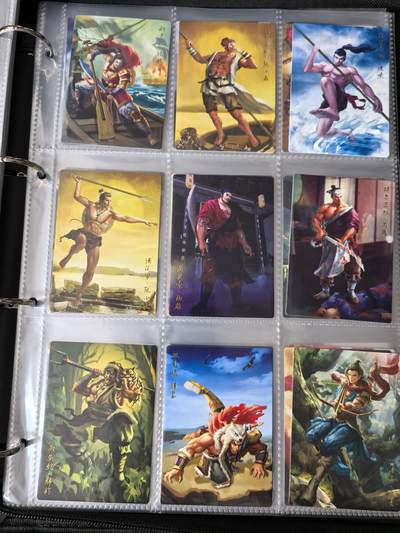 粤A卡牌第10期（9月17日22:00截拍） 【套卡】豪卡水浒无双篇108将-精雕工艺 一套108张