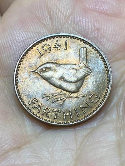 2025年第九十场(总第一百一十六场）外国好品散币(免佣金) - 英国🇬🇧1941年1法新(乔治六世第一版)