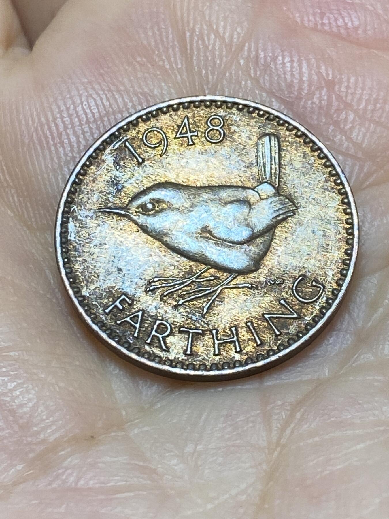 2025年第九十场(总第一百一十六场）外国好品散币(免佣金) 英国🇬🇧1948年1法新(乔治六世第一版，关门年)