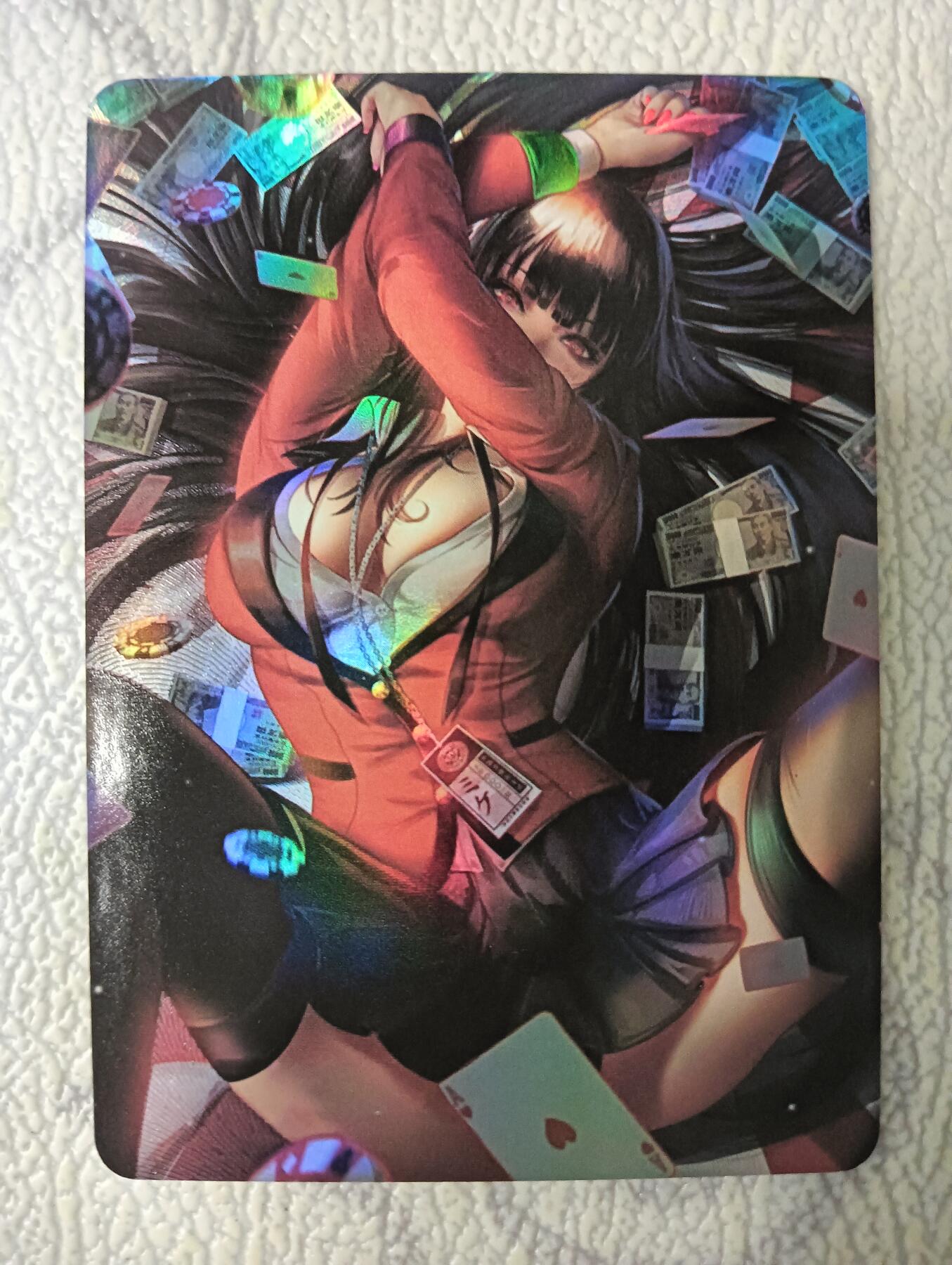 花开卡拍第38期（9月14号周日截拍，品控勿拍!!!拍品不寄存，运费5元，自制卡难免瑕疵，可能存在轻微撞角爆边等出厂瑕疵，品控介意勿拍！） 卡将 蛇食梦子 彩闪单卡