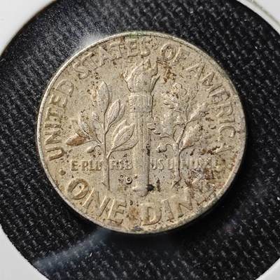 KK钱币收藏小铺 套币专场 2月预留时间 周末发货 -   1962美国10分银币 好品