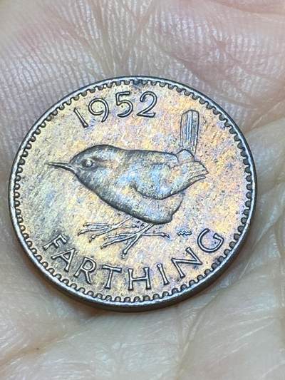2025年第九十场(总第一百一十六场）外国好品散币(免佣金) - 英国🇬🇧1952年1法新(乔治六世逝世年，第二版关门年)