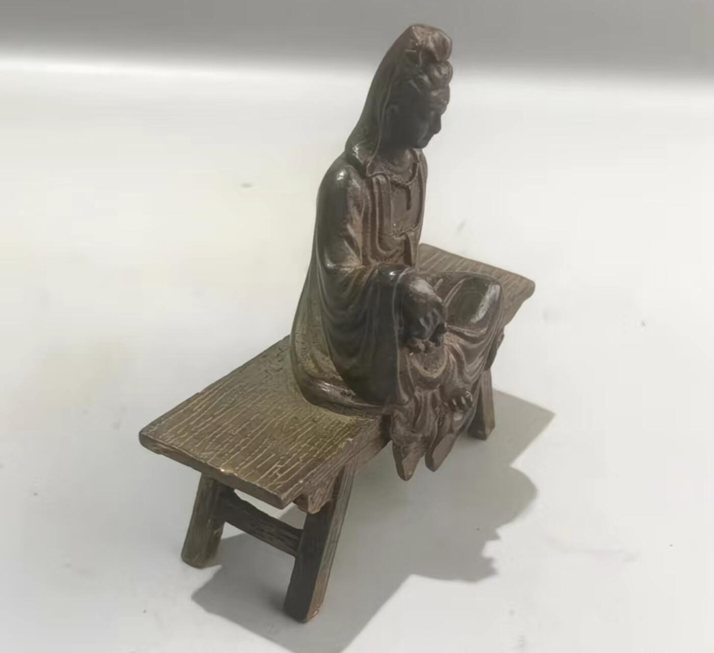 古玩杂相专场（2） 坐观音佛像