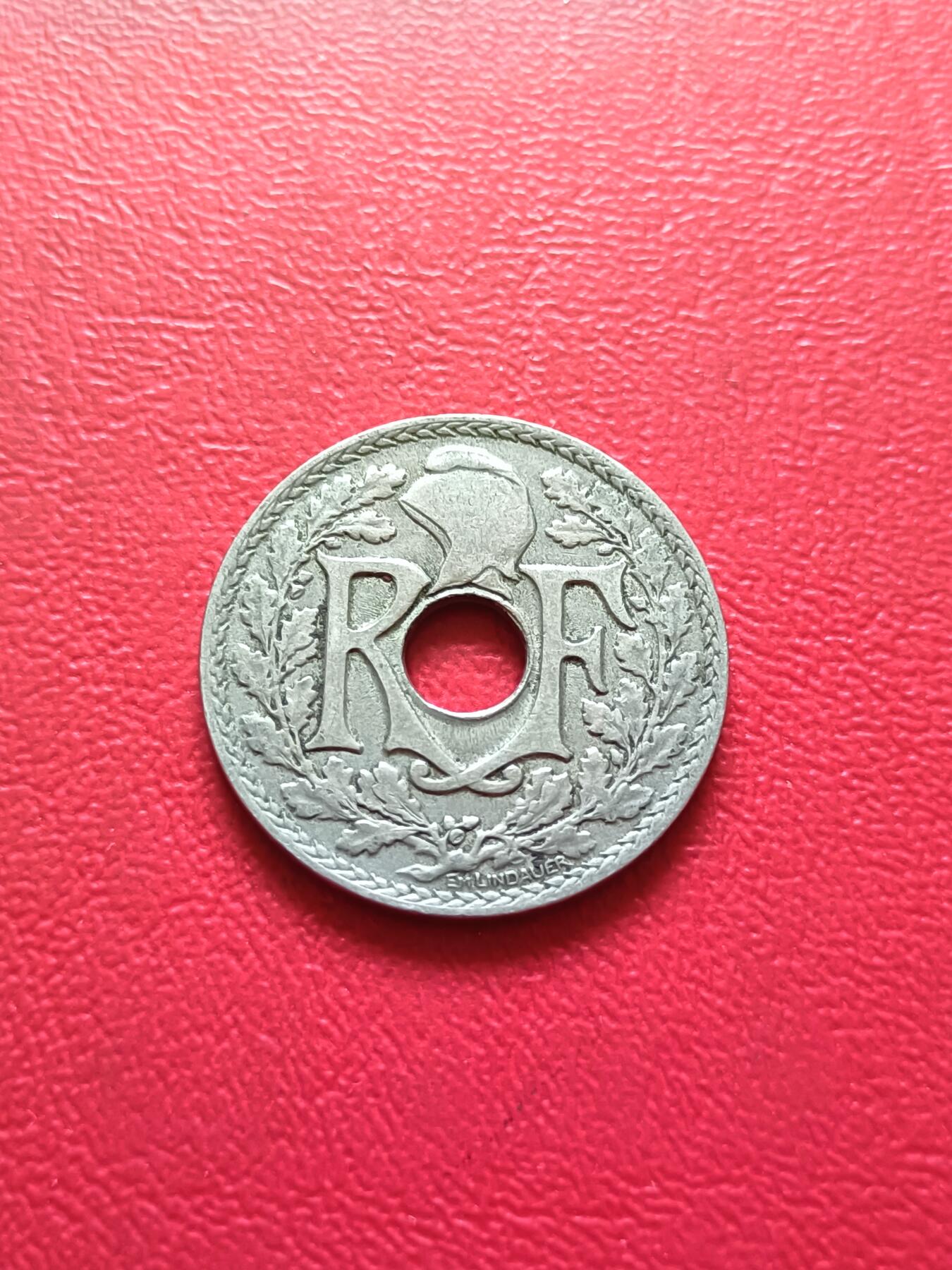 【云涧收藏】第六十二场 法国1917年25生丁，特年