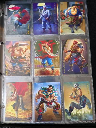 粤A卡牌第10期（9月17日22:00截拍） 【套卡】豪卡水浒无双篇108将-精雕工艺 一套108张