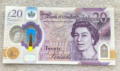 日本战争债券、英国伊二女王末版纸币套、哈萨克斯坦2万坚戈纪念钞、民国钞、台湾经济振兴券，台湾原住民系列套币/生肖银币，新疆喀什饷银五钱，康熙/光绪铜钱，哈萨克斯坦精制纪念银币，荷属东印度爪哇岛小铜块。彼得堡世界钱币勋章拍卖第133期 - 英国2018年20镑纸币塑料钞、亚当·斯密、UNC全新品相