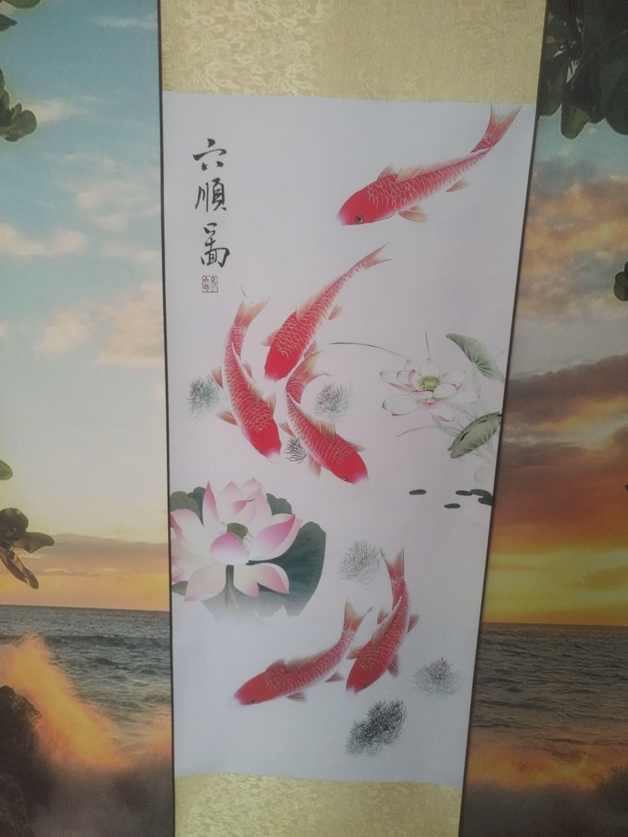 综合 六顺图。130 —45cm。
