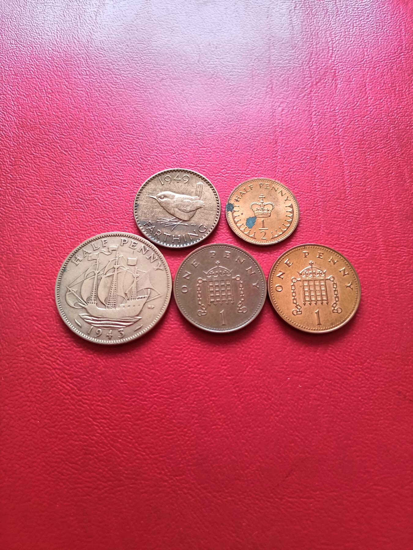 【云涧收藏】第六十二场 英国5枚