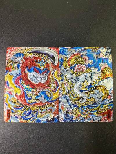 NO.9期 周末去哪爽？金牌大拍场！一站式配齐，方便凑单！（周6晚6点半截拍，卖家送拍0抽成！） - 奇点卡牌 山丘授权 青狮白象 粗闪一对 大鹏制作中