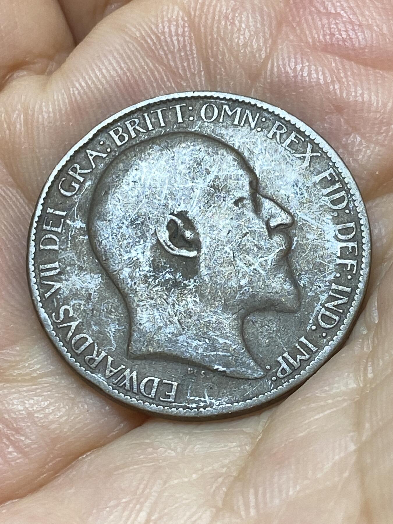 2025年第九十场(总第一百一十六场）外国好品散币(免佣金) 少见–英国🇬🇧1908年半便士(爱德华七世时期)