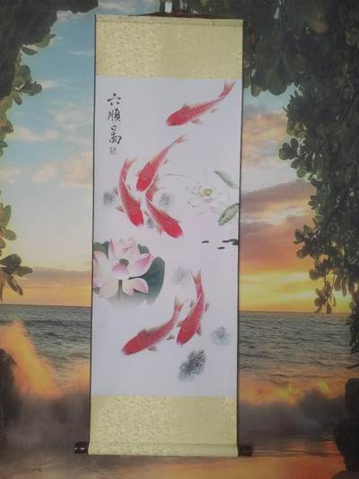 综合 - 六顺图。130 —45cm。