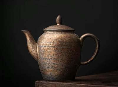 精品粗陶壶专场 - 精中式陶提梁壶