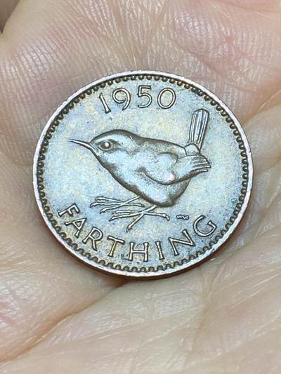 2025年第九十场(总第一百一十六场）外国好品散币(免佣金) - 英国🇬🇧1950年1法新(乔治六世第二版)