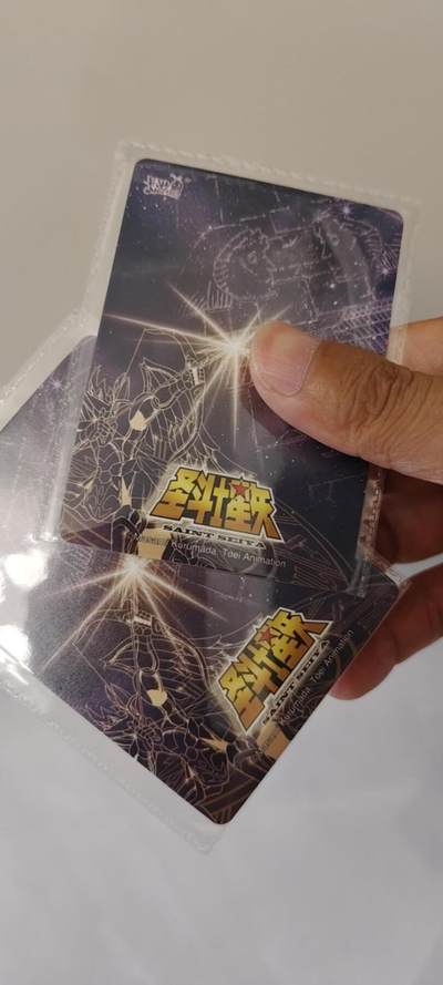 秋原瞳的小店第二十二期（持续收拍，卡游各系列最新活动卡一次看过瘾） 卡游圣斗士活动卡一对原膜