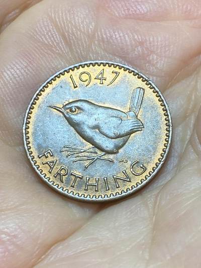 2025年第九十场(总第一百一十六场）外国好品散币(免佣金) - 英国🇬🇧1947年1法新(乔治六世第一版)