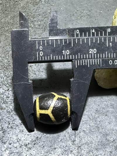 仅此一颗，精品藏传龟甲玛瑙天珠一颗。 仅此一颗，精品藏传龟甲玛瑙天珠一颗。