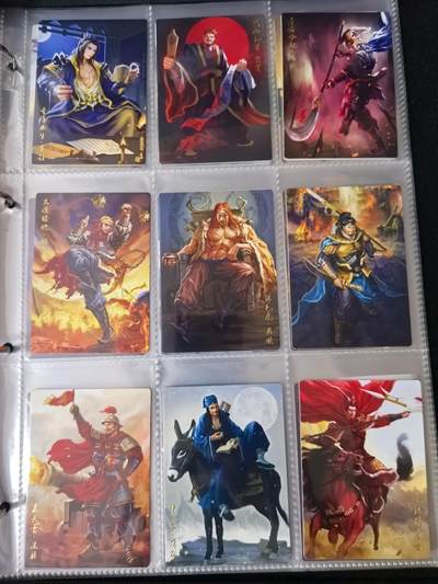 粤A卡牌第10期（9月17日22:00截拍） 【套卡】豪卡水浒无双篇108将-精雕工艺 一套108张