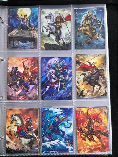 粤A卡牌第10期（9月17日22:00截拍） 【套卡】豪卡水浒忠义篇108将-精雕工艺 一套108张