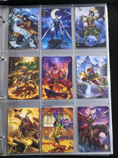 粤A卡牌第10期（9月17日22:00截拍） 【套卡】豪卡水浒忠义篇108将-精雕工艺 一套108张