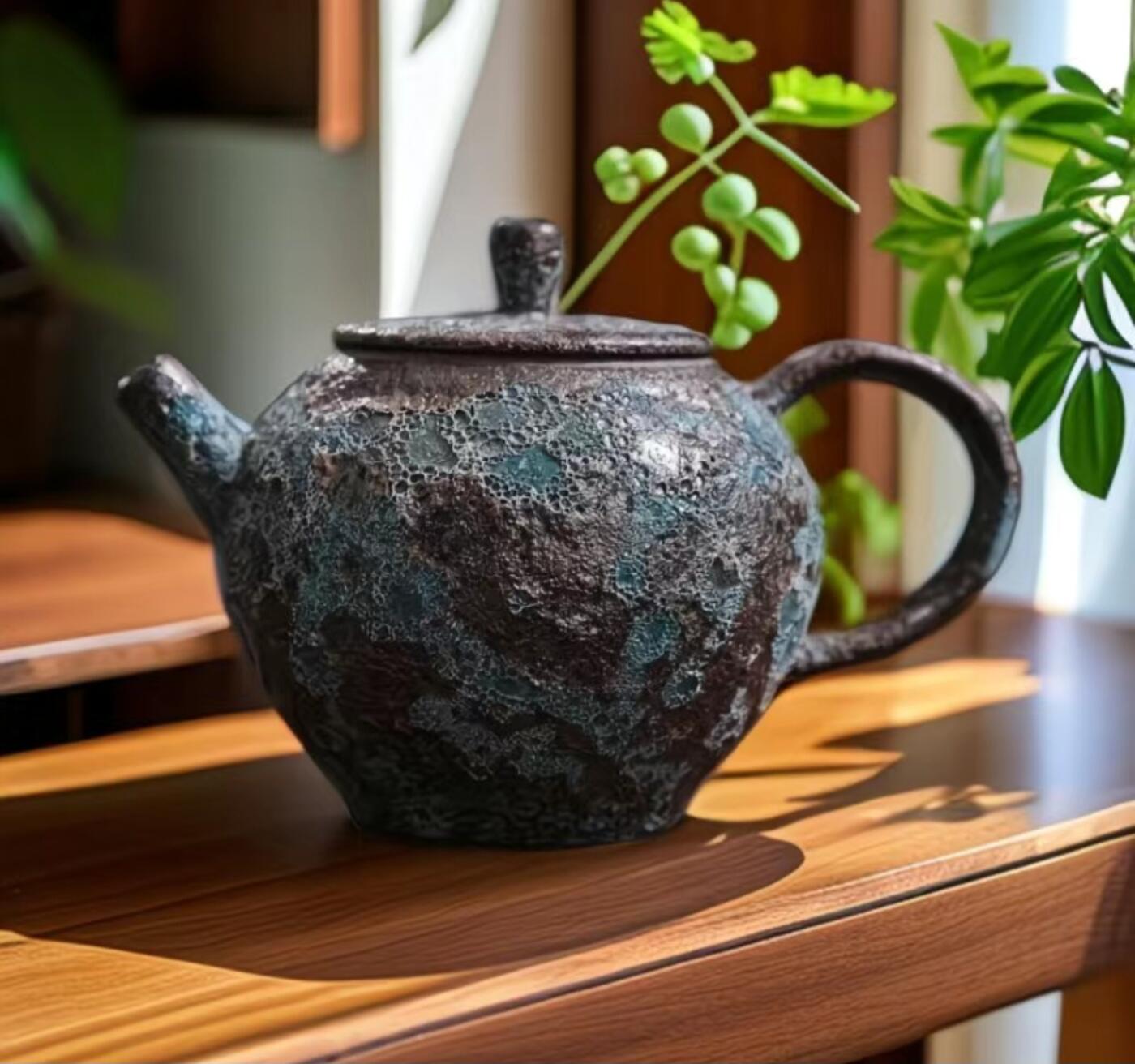 精品粗陶壶专场 虫洞冰烟梦商壶