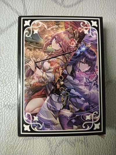 花开卡拍第38期（9月14号周日截拍，品控勿拍!!!拍品不寄存，运费5元，自制卡难免瑕疵，可能存在轻微撞角爆边等出厂瑕疵，品控介意勿拍！） - 原神T画师同人 扑克一副