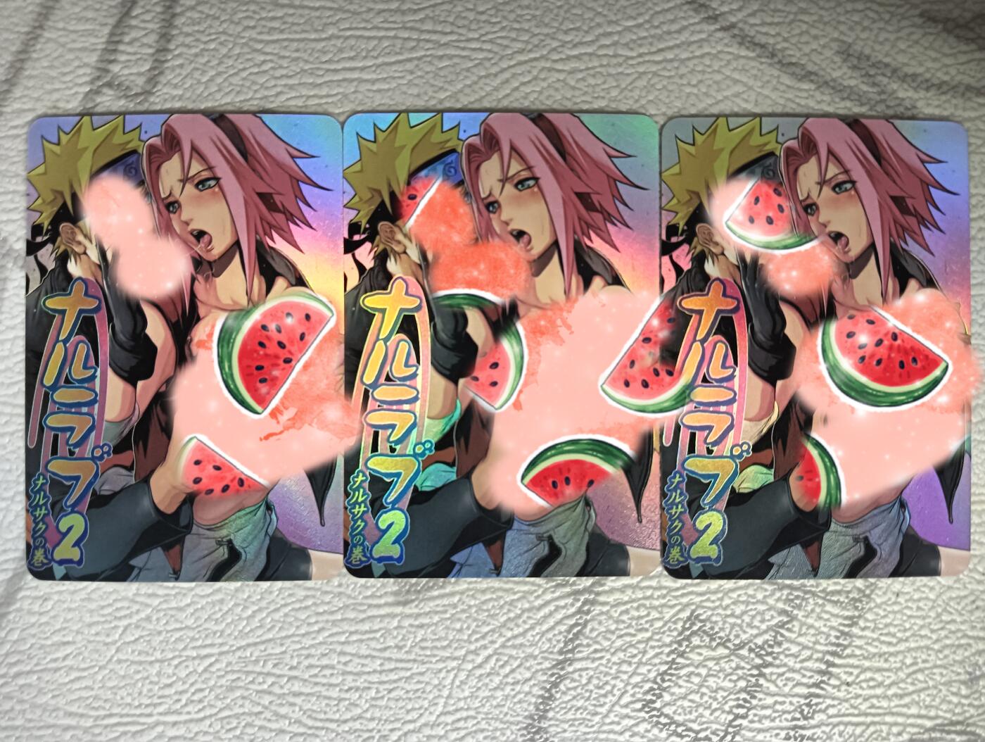 花开卡拍第38期（9月14号周日截拍，品控勿拍!!!拍品不寄存，运费5元，自制卡难免瑕疵，可能存在轻微撞角爆边等出厂瑕疵，品控介意勿拍！） 艺术卡，鸣人小樱，彩闪三宫