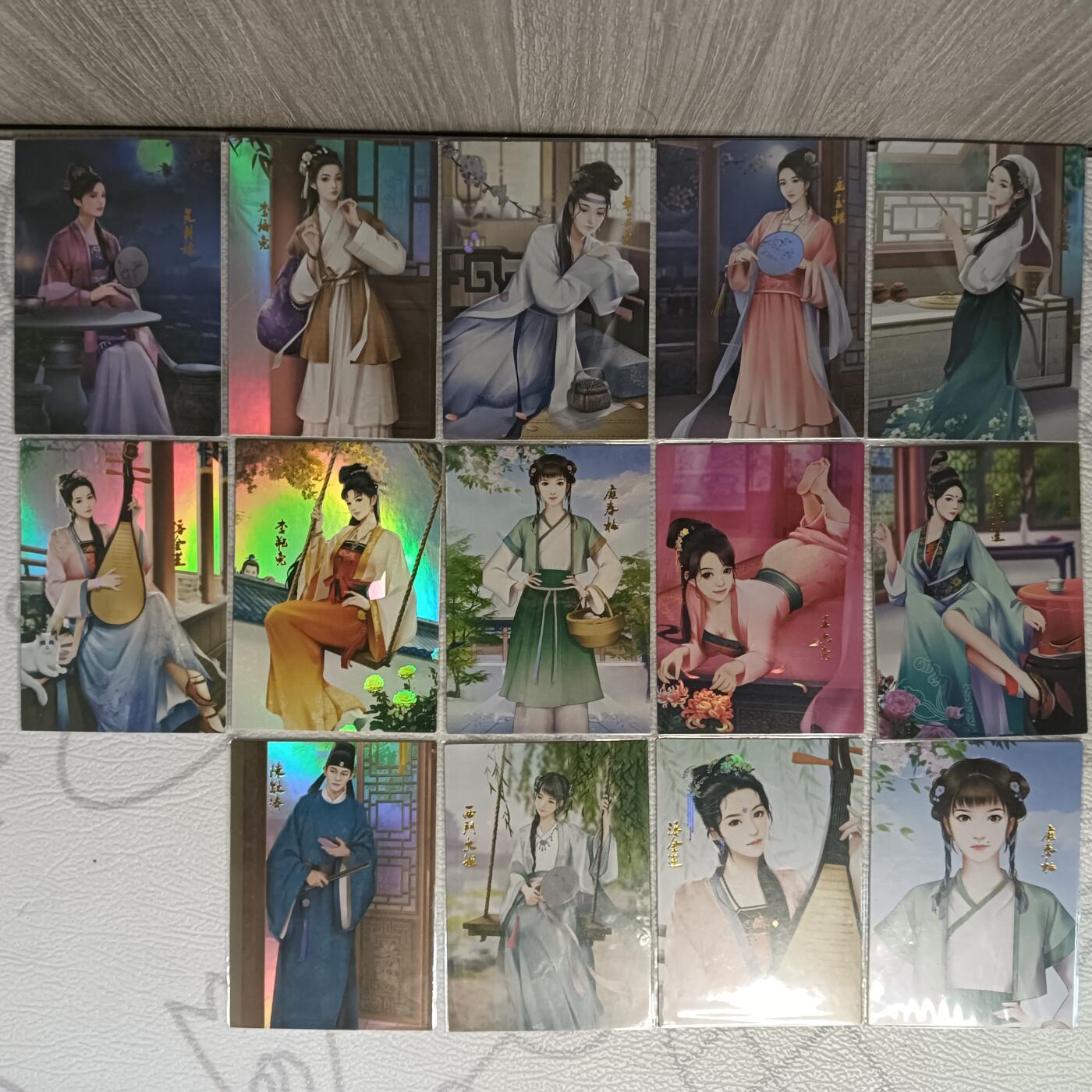 花开卡拍第38期（9月14号周日截拍，品控勿拍!!!拍品不寄存，运费5元，自制卡难免瑕疵，可能存在轻微撞角爆边等出厂瑕疵，品控介意勿拍！）